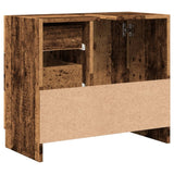 vidaXL Sink Cabinet Old Wood 63x30x54 cm Engineered Wood