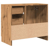 vidaXL Sink Cabinet Artisian Oak 63x30x54 cm Engineered Wood