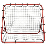 vidaXL Adjustable Football Kickback Rebounder 100 x 100 cm