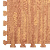 vidaXL Floor Mats 6 pcs Wood Grain 2.16  EVA Foam