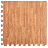 vidaXL Floor Mats 12 pcs Wood Grain 4.32  EVA Foam