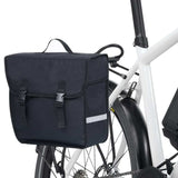 vidaXL Single Bicycle Bag for Pannier Rack Waterproof 21 L Black