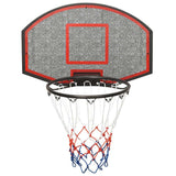 vidaXL Basketball Backboard Black 71x45x2 cm Polyethene