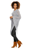 grey - Poncho model 94519 PeeKaBoo