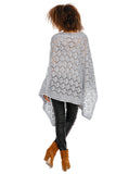 grey - Poncho model 94519 PeeKaBoo