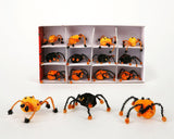 Spider on header card Orange Halloween