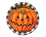 Plates Halloween Party 17cm 6s