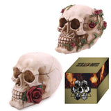 Skull with Roses - Random Design - Per case: 1 Piece
