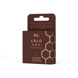 LELO HEX Condoms Respect XL 3 pack