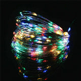 PMS 20 MULTI COLOURED LED String Fairy Lights Battery Home Twinkle Decor for Party Christmas Garden