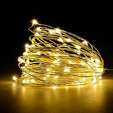 PMS 20 WARM WHITE LED String Fairy Lights Battery Home Twinkle Decor for Party Christmas Garden