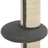 91cm Cat Tree Kitten Activity Center Tower Scratching Post Lamb Cashmere Perch