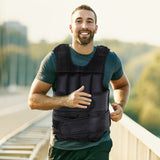 20KGS Adjustable Weight Vest Running Gym Training Weight Loss HOMCOM