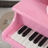 30 Keys Mini Kids Piano with Music Stand and Bench Best Gifts Toy HOMCOM