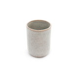 Taupe Ceramic Toothbrush Holder