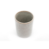 Taupe Ceramic Toothbrush Holder