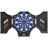 Electronic Dart Board Set with Cabinet, 31 Games, for 8 Players