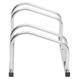 vidaXL Bike Rack for 2 Bikes Galvanised Steel