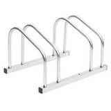 vidaXL Bike Rack for 2 Bikes Galvanised Steel