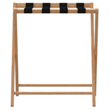 vidaXL Luggage Rack 68.5x38x58 cm Bamboo