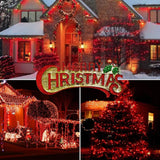 32FT Christmas Tree Fairy String Party Lights Xmax Waterproof Color Lamp