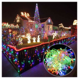 32FT Christmas Tree Fairy String Party Lights Xmax Waterproof Color Lamp