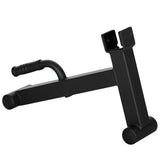 Deadlift Barbell Jack with Non-Slip Handle for Loading, Unloading Barbell Plates