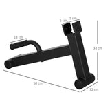 Deadlift Barbell Jack with Non-Slip Handle for Loading, Unloading Barbell Plates