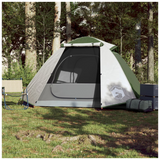 vidaXL Camping Tent Dome 2-Person Green Waterproof