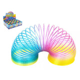 Rainbow Magic Glitter Spring Toys for Boys & Girls 2.5 X 2.5", 1 Pack