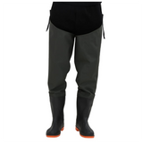 vidaXL Hip Waders Dark Green Size 39