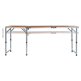 Foldable Camping Table Aluminium 180x60 cm