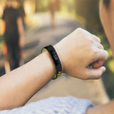 Aquarius Fitbit Charge 3 Silicone Replacement Watch Strap Band Black/Yellow