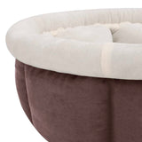 Dog Bed 59x59x24 cm Brown