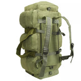 3-in-1 Army-Style Duffel Bag 120 L Olive Green