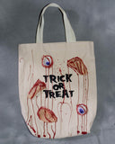 Body Parts Gory Halloween Canvas Bag