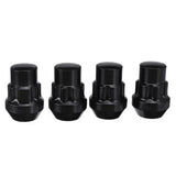 4Pcs M12 x 1.5 Wheel Locks Locking Nuts Tapered Seat Inc Key For Ford Focus Fiest