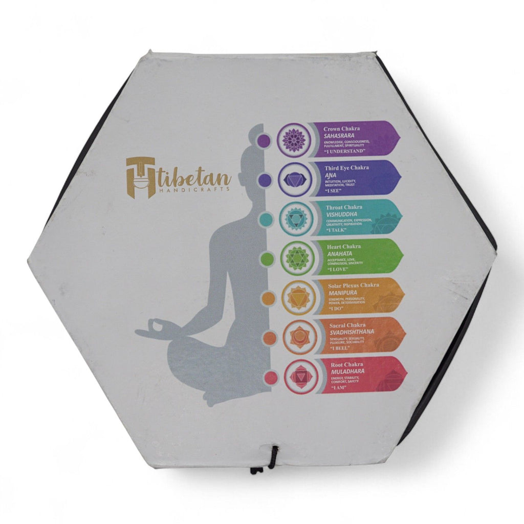 Moon Phase Singing Bowl Set- Black 10.7cm