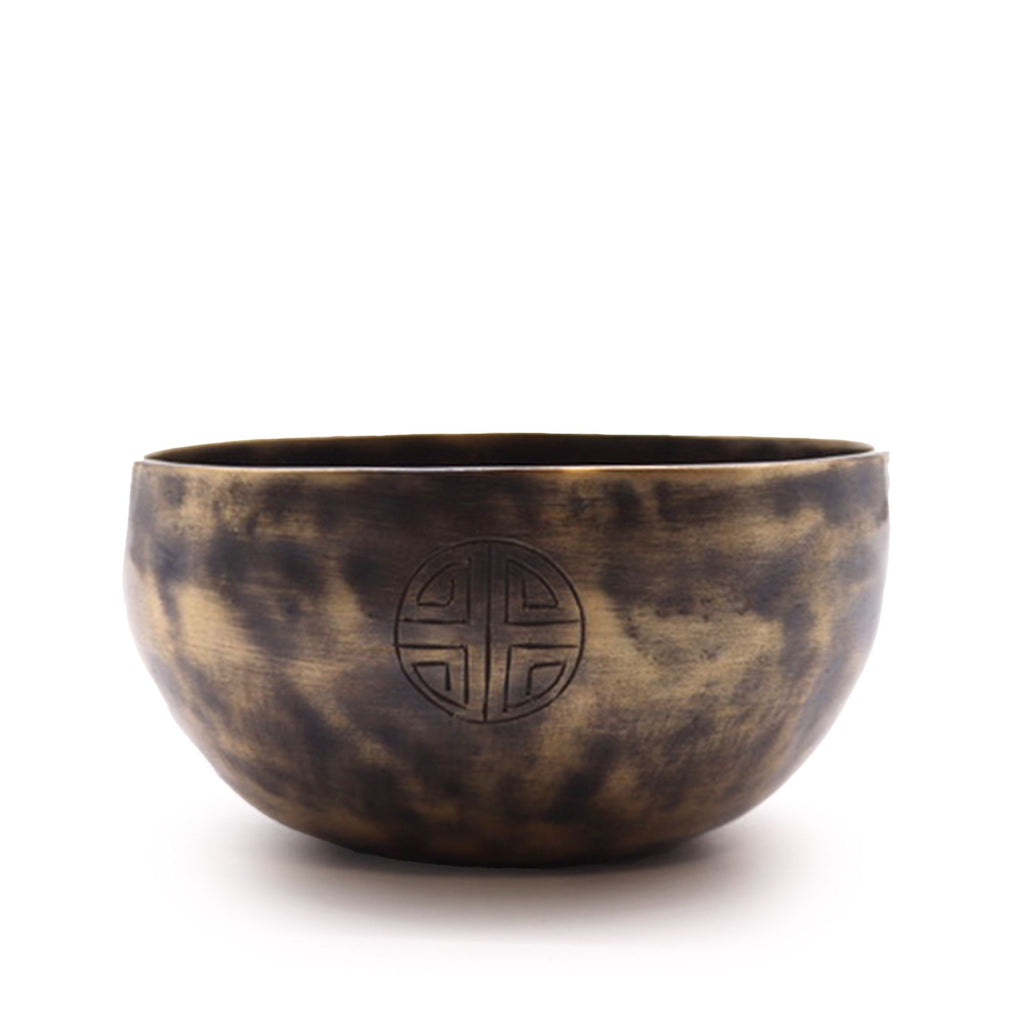 Small Indian Moon Phase Singing Bowl - (approx 550g) - 13cm