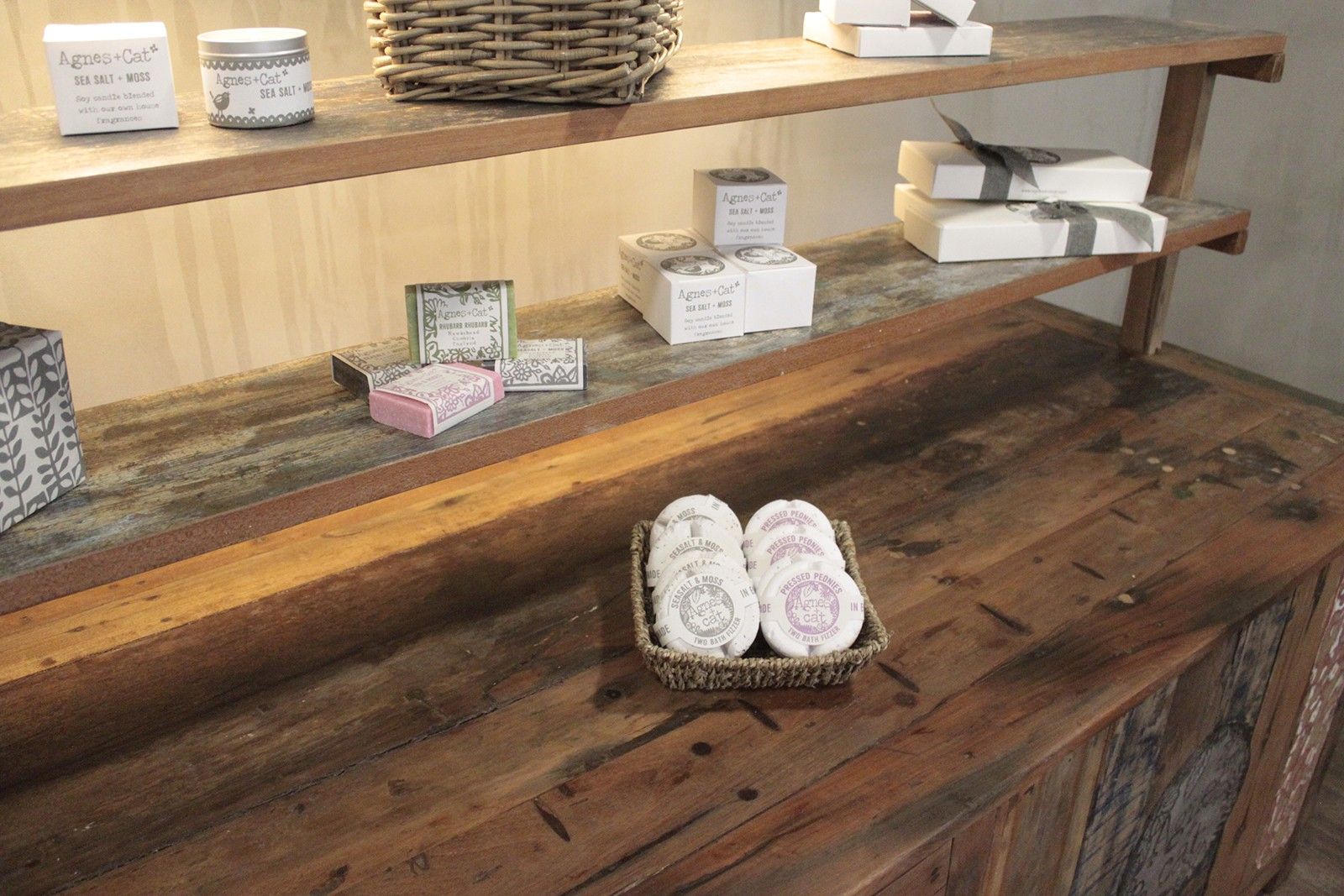 A&C Large Centre Display Table 207x97x80cm