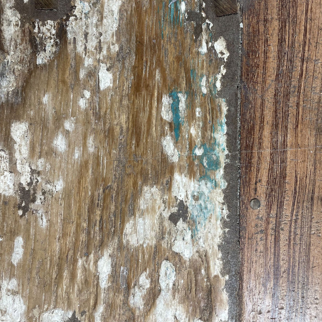 Recycled Teakwood Display / Dining Table 2.2m - No Bottom Shelf