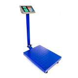 300KG/661lb LCD Digital Personal Floor Postal Platform Scale Blue