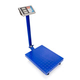 300KG/661lb LCD Digital Personal Floor Postal Platform Scale Blue