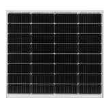 Rectangular Monocrystalline 18V 100W Glass 5.48A Solar Panel