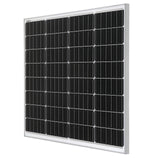 Rectangular Monocrystalline 18V 100W Glass 5.48A Solar Panel